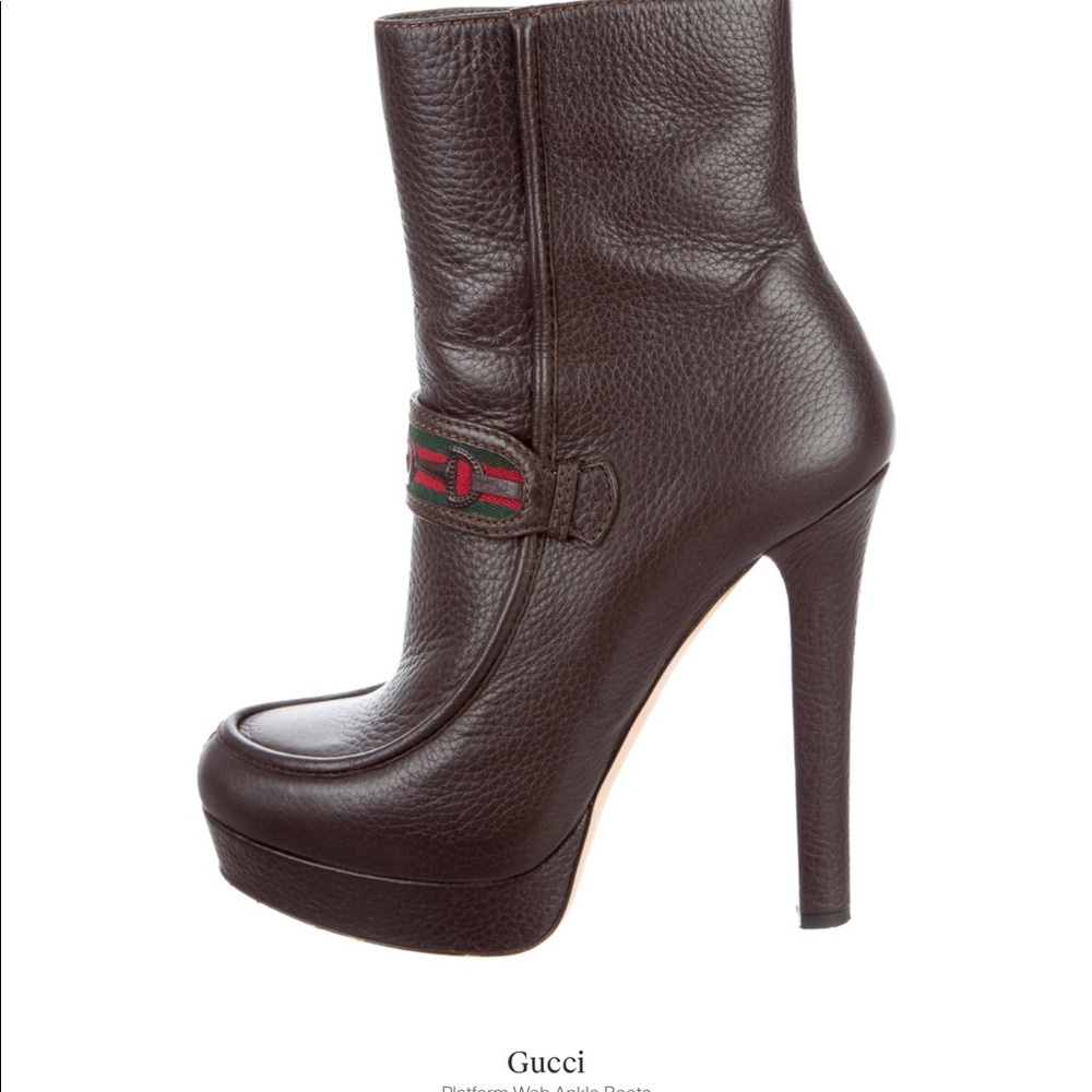 Authentic Gucci Ankle Boot